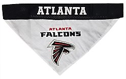Pets First NFL Reversible Dog & Cat Bandana, Atlanta Falcons, Large/X-Large slide 2 of 4