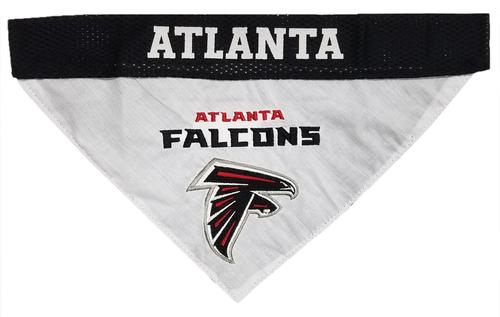 Show full view: Pets First NFL Reversible Dog & Cat Bandana, Atlanta Falcons, Small/Medium slide 2 of 6