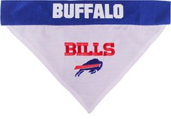 Pets First NFL Reversible Dog & Cat Bandana, Buffalo Bills, Large/X-Large slide 2 of 4