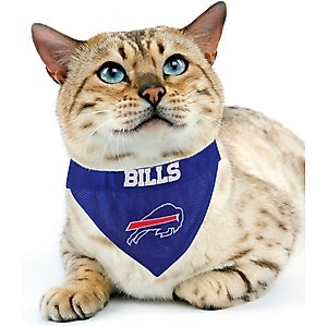 Pets First NFL Reversible Dog & Cat Bandana, Buffalo Bills, Large/X-Large