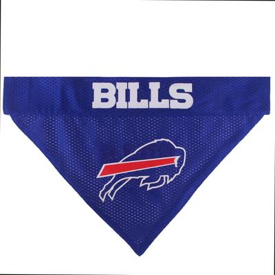 Show full view: Pets First NFL Reversible Dog & Cat Bandana, Buffalo Bills, Large/X-Large slide 4 of 7