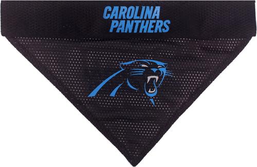 Show full view: Pets First NFL Reversible Dog & Cat Bandana, Carolina Panthers, Large/X-Large slide 3 of 6