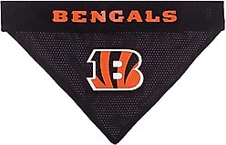 Pets First NFL Reversible Dog & Cat Bandana, Cincinnati Bengals, Large/X-Large slide 2 of 5