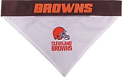 Pets First NFL Reversible Dog & Cat Bandana, Cleveland Browns, Large/X-Large slide 2 of 4