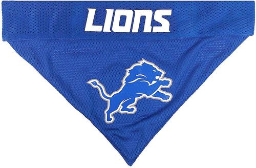 Show full view: Pets First NFL Reversible Dog & Cat Bandana, Detroit Lions, Large/X-Large slide 3 of 7