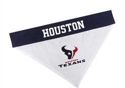 Pets First NFL Reversible Dog & Cat Bandana, Houston Texans, Large/X-Large