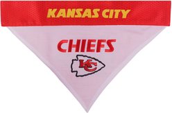 Pets First NFL Reversible Dog & Cat Bandana, Kansas City Chiefs, Large/X-Large slide 2 of 4