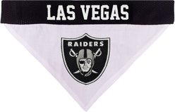 Pets First NFL Reversible Dog & Cat Bandana, Las Vegas Raiders, Small/Medium slide 2 of 3