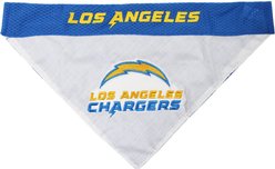 Pets First NFL Reversible Dog & Cat Bandana, Los Angeles Chargers, Large/X-Large slide 2 of 4
