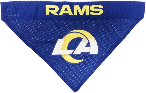 Show full view: Pets First NFL Reversible Dog & Cat Bandana, Los Angeles Rams, Small/Medium slide 3 of 6