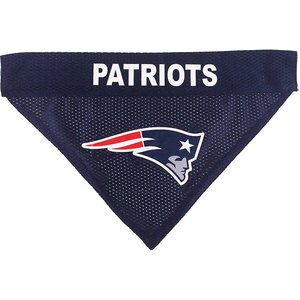 Pets First NFL Reversible Dog & Cat Bandana, New England Patriots, Large/X-Large