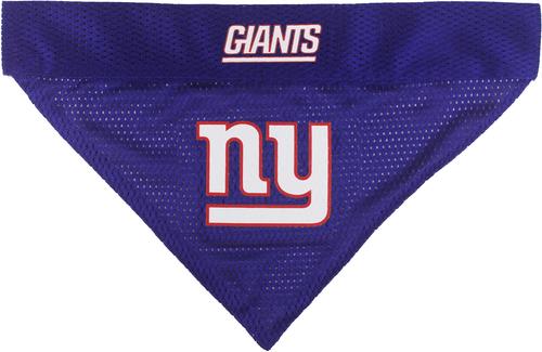 Show full view: Pets First NFL Reversible Dog & Cat Bandana, New York Giants, Small/Medium slide 4 of 8