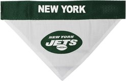 Pets First NFL Reversible Dog & Cat Bandana, New York Jets, Large/X-Large slide 2 of 4