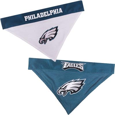 Show full view: Pets First NFL Reversible Dog & Cat Bandana, Philadelphia Eagles, Small/Medium slide 3 of 7