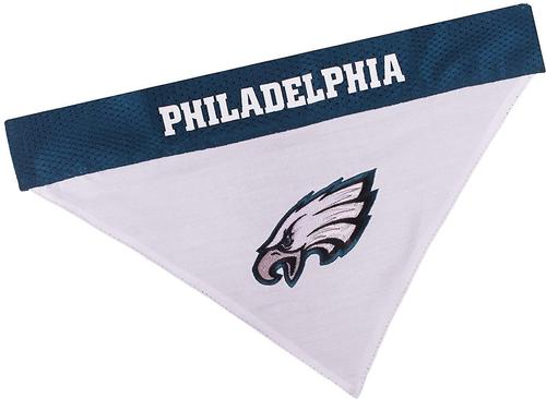 Show full view: Pets First NFL Reversible Dog & Cat Bandana, Philadelphia Eagles, Small/Medium slide 5 of 7