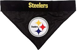 Pets First NFL Reversible Dog & Cat Bandana, Pittsburgh Steelers, Large/X-Large slide 2 of 5