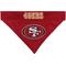 Show in main carousel: Pets First NFL Reversible Dog & Cat Bandana, San Francisco 49ers, Small/Medium slide 3 of 6