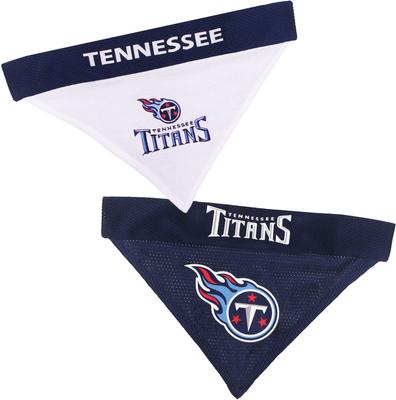 Show full view: Pets First NFL Reversible Dog & Cat Bandana, Tennessee Titans, Large/X-Large slide 4 of 8
