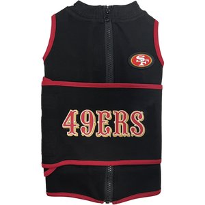 Pets First NFL San Francisco 49Ers Dog & Cat Soothing Solution Vest, Large