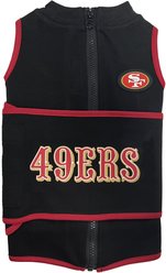 Pets First NFL San Francisco 49Ers Dog & Cat Soothing Solution Vest, Medium