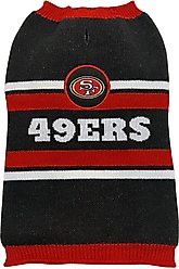 Pets First NFL San Francisco 49Ers Dog & Cat Sweater, Large slide 1 of 5