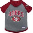 Show in main carousel: Pets First NFL San Francisco 49Ers Hoodie Dog & Cat Tee Shirt, Medium slide 1 of 6