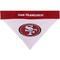 Show in main carousel: Pets First NFL San Francisco 49Ers Reversible Dog & Cat Bandana, XX-Large slide 2 of 6
