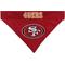 Show in main carousel: Pets First NFL San Francisco 49Ers Reversible Dog & Cat Bandana, XX-Large slide 3 of 6