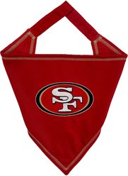 Pets First NFL San Francisco 49Ers Tie Around Dog & Cat Bandana, Small/Medium