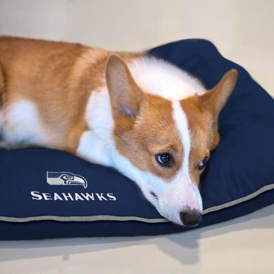 Show full view: Pets First NFL Seattle Seahawks Dog Bed, Multicolor slide 2 of 5