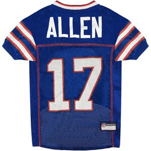 Pets First NFLPA Dog & Cat Jersey, Josh Allen, X-Small