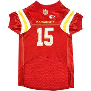 Pets First NFLPA Dog & Cat Jersey, Patrick Mahomes, Large
