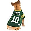 Show in main carousel: Pets First NFLPA Jordan Love Dog & Cat Jersey, X-Large slide 4 of 6