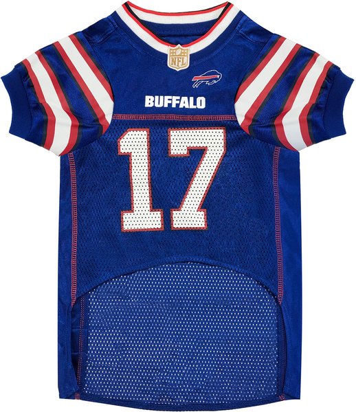 Show full view: Pets First NFLPA Josh Allen Dog & Cat Jersey, XX-Large slide 2 of 5