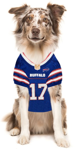 Show full view: Pets First NFLPA Josh Allen Dog & Cat Jersey, XX-Large slide 5 of 5