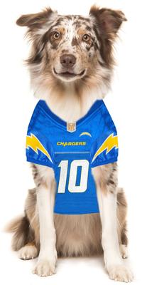 Show full view: Pets First NFLPA Justin Herbert Dog & Cat Jersey, X-Small slide 5 of 6