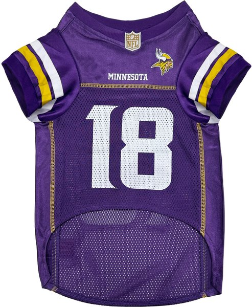 Show full view: Pets First NFLPA Justin Jefferson Dog & Cat Jersey, Large slide 2 of 5