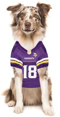 Show full view: Pets First NFLPA Justin Jefferson Dog & Cat Jersey, Large slide 5 of 5