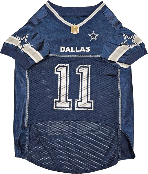 Show full view: Pets First NFLPA Micah Parsons Dog & Cat Jersey, X-Large slide 2 of 5