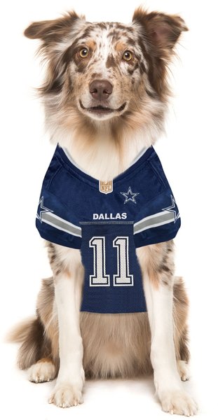 Show full view: Pets First NFLPA Micah Parsons Dog & Cat Jersey, X-Large slide 5 of 5
