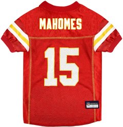 Pets First NFLPA Patrick Mahomes Dog & Cat Jersey, XX-Large