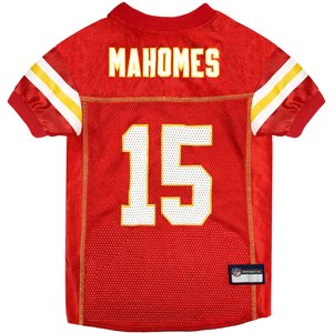 Pets First NFLPA Patrick Mahomes Dog & Cat Jersey, XX-Large