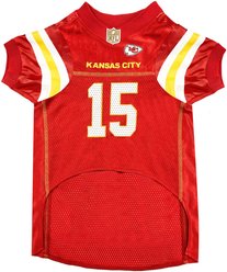 Pets First NFLPA Patrick Mahomes Dog & Cat Jersey, XX-Large slide 2 of 5