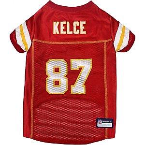 Pets First NFLPA Travis Kelce Dog & Cat Jersey, XX-Large