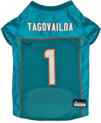 Show full view: Pets First NFLPA Tua Tagovailoa Dog & Cat Jersey, Medium slide 1 of 5