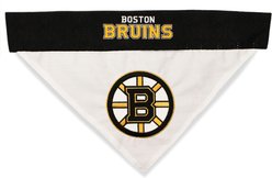 Pets First NHL Boston Bruins Reversible Dog & Cat Bandana, Large/X-Large slide 2 of 5