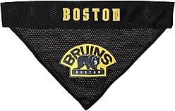Pets First NHL Boston Bruins Reversible Dog & Cat Bandana, Small/Medium slide 2 of 5