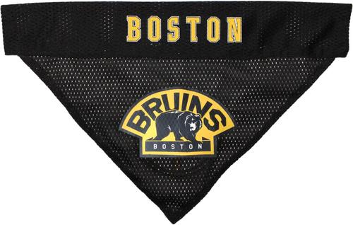 Show full view: Pets First NHL Boston Bruins Reversible Dog & Cat Bandana, XX-Large slide 3 of 5