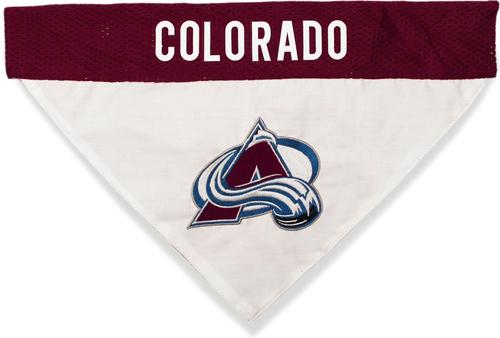 Show full view: Pets First NHL Colorado Avalanche Reversible Dog & Cat Bandana, Large/X-Large slide 3 of 6