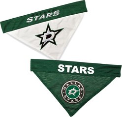 Pets First NHL Dallas Stars Reversible Dog & Cat Bandana, Large/X-Large